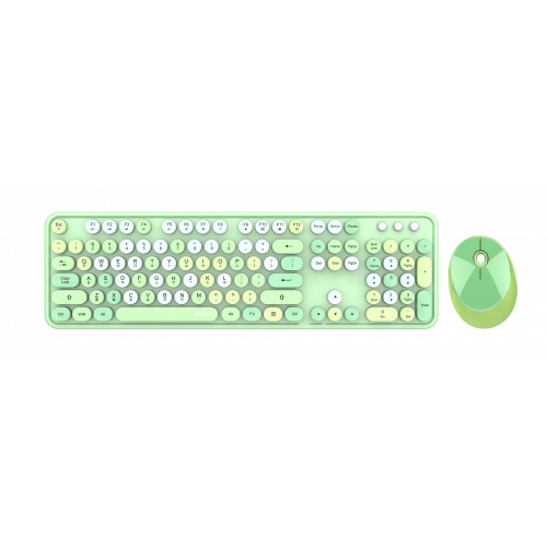 Sweet Colorful 混彩系列 - 綠色鍵盤連滑鼠